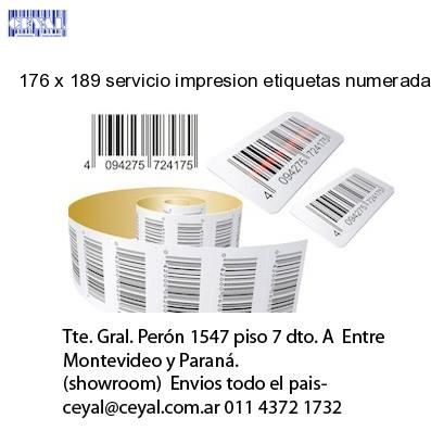 176 x 189 servicio impresion etiquetas numeradas