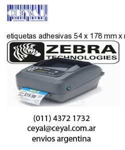 etiquetas adhesivas 54 x 178 mm x mm