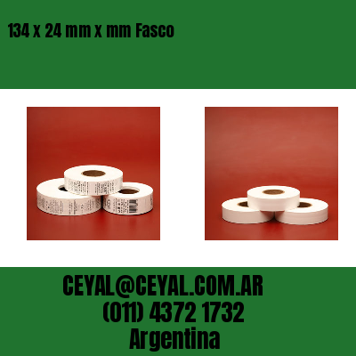 134 x 24 mm x mm Fasco