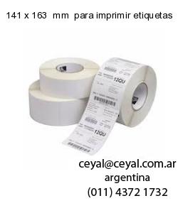 141 x 163  mm  para imprimir etiquetas