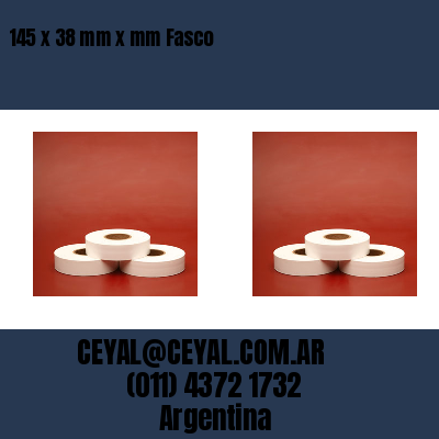 145 x 38 mm x mm Fasco