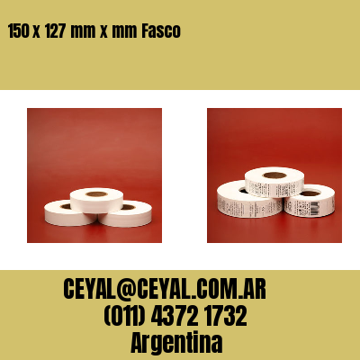 150 x 127 mm x mm Fasco