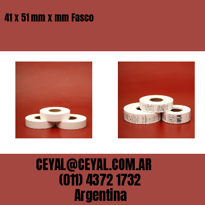 41 x 51 mm x mm Fasco