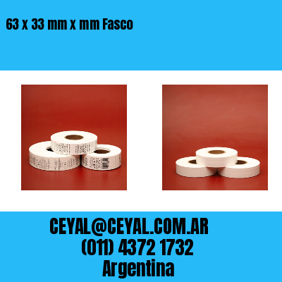 63 x 33 mm x mm Fasco