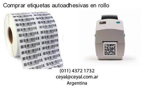 Comprar etiquetas autoadhesivas en rollo