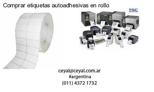 Comprar etiquetas autoadhesivas en rollo
