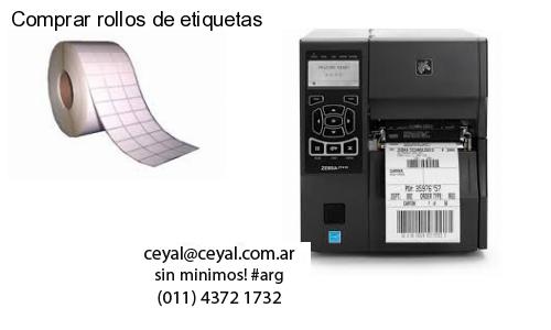 Comprar rollos de etiquetas