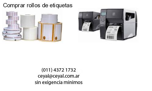 Comprar rollos de etiquetas