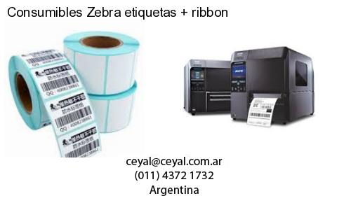 Consumibles Zebra etiquetas   ribbon