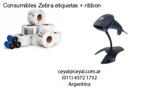 Consumibles Zebra etiquetas   ribbon
