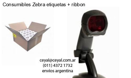 Consumibles Zebra etiquetas   ribbon