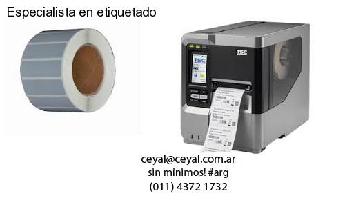 Especialista en etiquetado