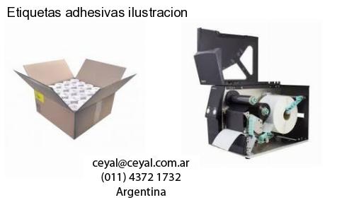 Etiquetas adhesivas ilustracion