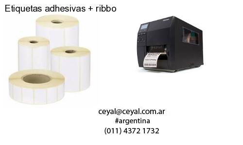 Etiquetas adhesivas   ribbo