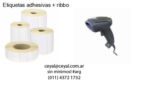 Etiquetas adhesivas   ribbo