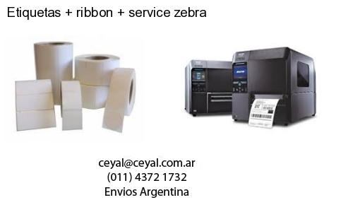 Etiquetas   ribbon   service zebra