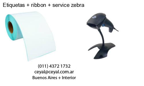 Etiquetas   ribbon   service zebra