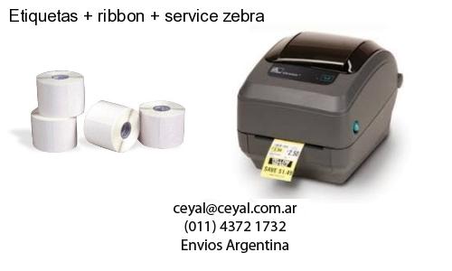 Etiquetas   ribbon   service zebra