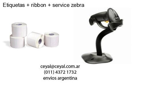 Etiquetas   ribbon   service zebra