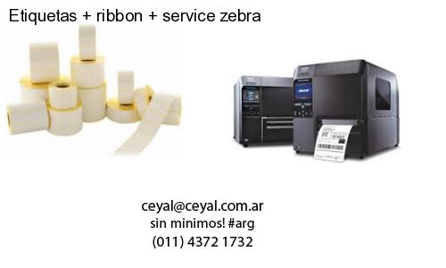 Etiquetas   ribbon   service zebra