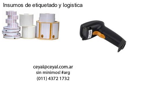 Insumos de etiquetado y logistica