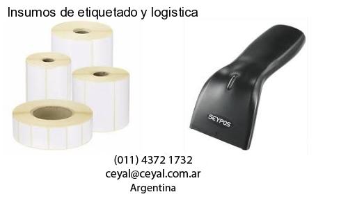 Insumos de etiquetado y logistica