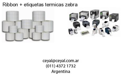 Ribbon etiquetas termicas zebra