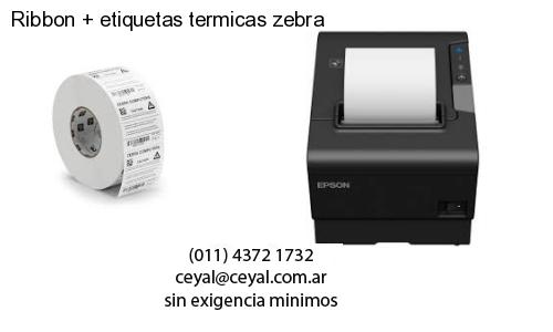 Ribbon   etiquetas termicas zebra