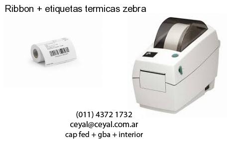 Ribbon   etiquetas termicas zebra