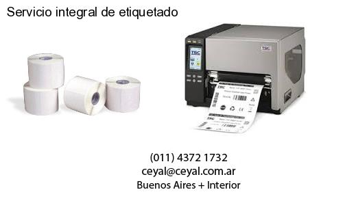 Servicio integral de etiquetado