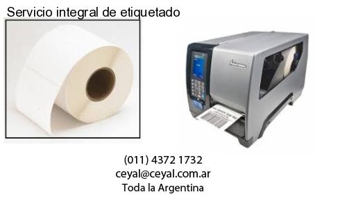Servicio integral de etiquetado