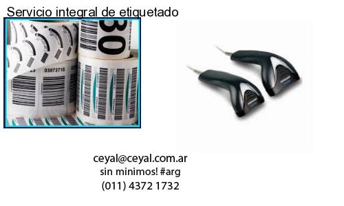 Servicio integral de etiquetado
