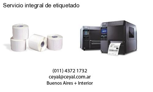 Servicio integral de etiquetado