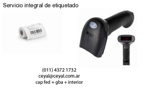 Servicio integral de etiquetado
