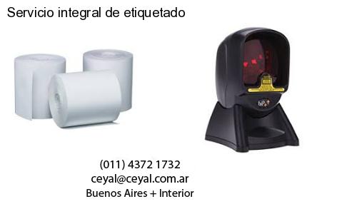 Servicio integral de etiquetado