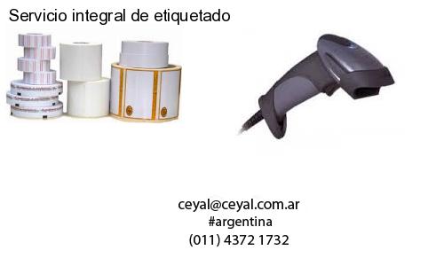Servicio integral de etiquetado