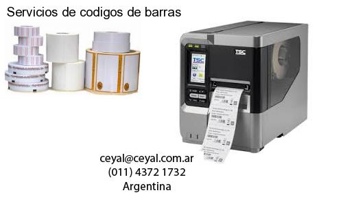 Servicios de codigos de barras