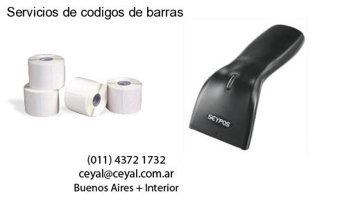 Servicios de codigos de barras