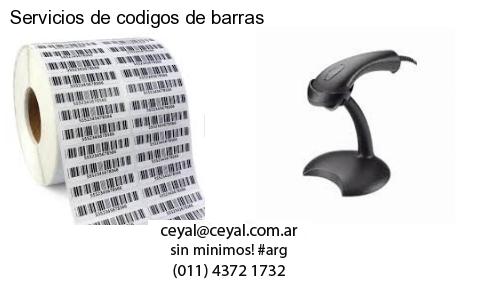Servicios de codigos de barras