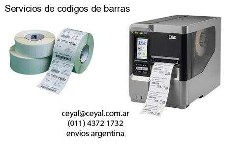 Servicios de codigos de barras