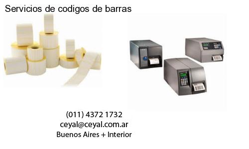 Servicios de codigos de barras