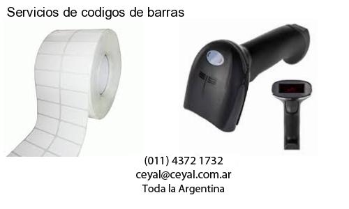 Servicios de codigos de barras