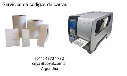 Servicios de codigos de barras