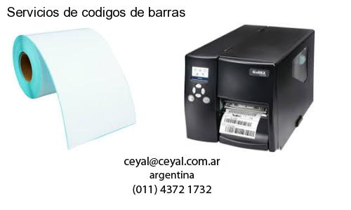 Servicios de codigos de barras