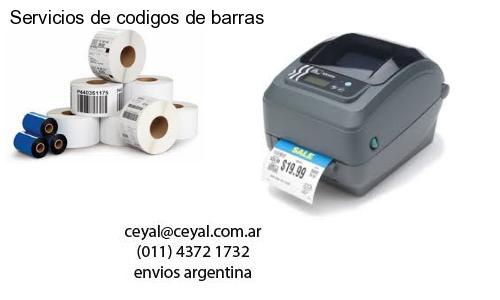 Servicios de codigos de barras