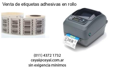 Venta de etiquetas adhesivas en rollo