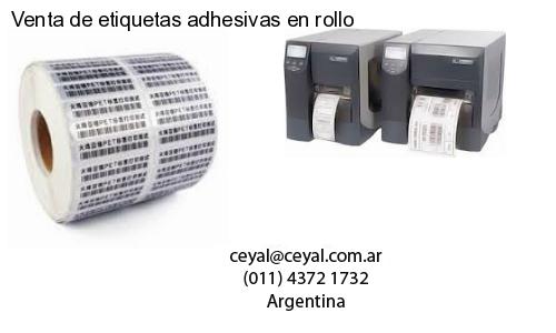 Venta de etiquetas adhesivas en rollo