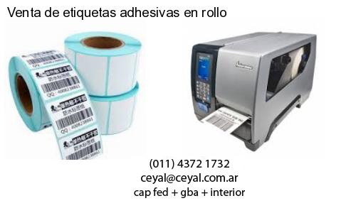 Venta de etiquetas adhesivas en rollo