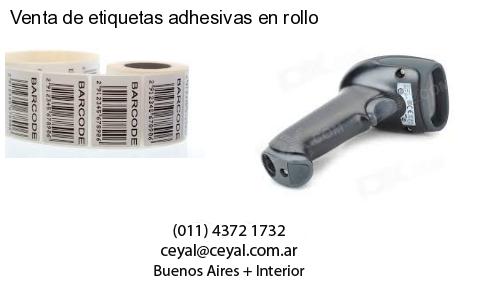 Venta de etiquetas adhesivas en rollo