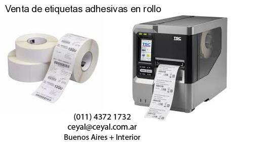 Venta de etiquetas adhesivas en rollo